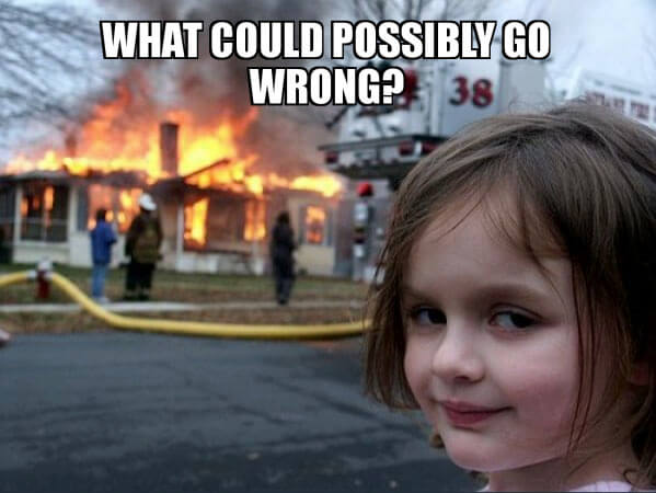 Database migration meme